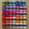 Len Milk Cotton Mác Đen 50g - sợi cotton mềm mịn, móc thú bông Amigurumi