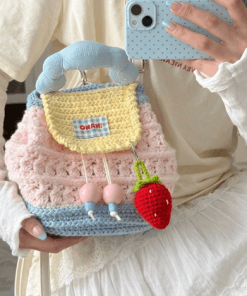 Dâu Tây Len Móc Handmade Mới Nhất 2026