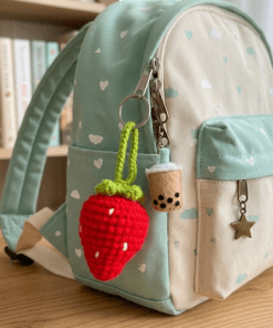 Dâu Tây Len Móc Handmade Mới Nhất 2026