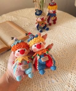 Búp Bê Chú Hề Len Handmade Mới Nhất 2026