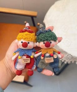 Búp Bê Chú Hề Len Handmade Mới Nhất 2026