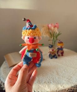 Búp Bê Chú Hề Len Handmade Mới Nhất 2026