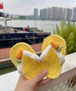 Dép Tông Len Handmade Cho Bé – Hot Trend 2026