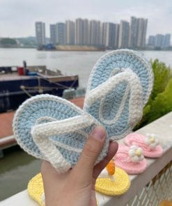 Dép Tông Len Handmade Cho Bé – Hot Trend 2026