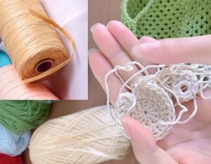 Tránh xa len Lace và các loại sợi quá mảnh hoặc quá cứng